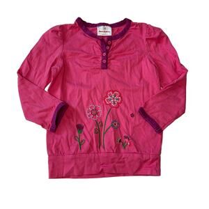 Hanna Andersson Floral Embroidered Top 100